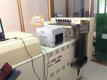 Hình ảnh chuyển đổi minilab sang máy DNP