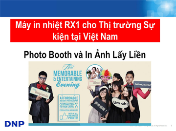 DNP DS-RX1 THERMAL PRINTER FOR MARKET EVENTS IN VIETNAM